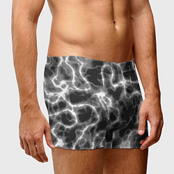 Трусы-боксеры мужские Дымные корни, цвет: 3D-принт — фото 2
