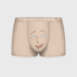Трусы-боксеры мужские One Punch man Saitama face, цвет: 3D-принт