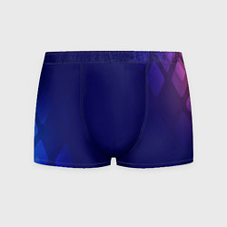 Трусы-боксеры мужские Темно синий фон, цвет: 3D-принт