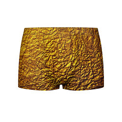 Трусы-боксеры мужские Золотая фольга, цвет: 3D-принт