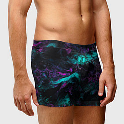 Трусы-боксеры мужские Неоновые Коралы, цвет: 3D-принт — фото 2