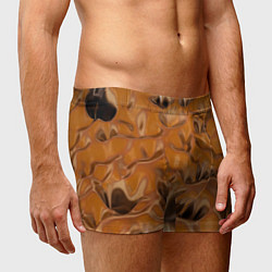 Трусы-боксеры мужские Шоколадная лава, цвет: 3D-принт — фото 2