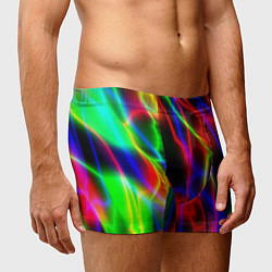 Трусы-боксеры мужские Цветной каламбур, цвет: 3D-принт — фото 2