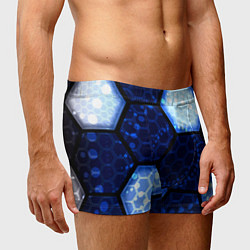 Трусы-боксеры мужские Магическая броня соты из игры ведьмак, цвет: 3D-принт — фото 2