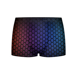 Трусы-боксеры мужские Abstract hexagon fon, цвет: 3D-принт