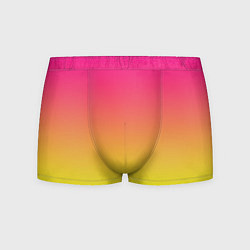Трусы-боксеры мужские Фиолетово-желтый градиент, цвет: 3D-принт