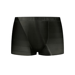 Трусы-боксеры мужские Чёрные геометрические металлические листы, цвет: 3D-принт