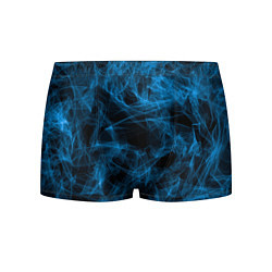 Трусы-боксеры мужские Синий дым текстура, цвет: 3D-принт