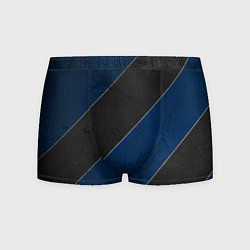 Трусы-боксеры мужские Темно-синие линии, цвет: 3D-принт