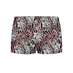 Трусы-боксеры мужские Floral pattern - vanguard, цвет: 3D-принт