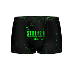 Трусы-боксеры мужские Stalker radiation art, цвет: 3D-принт
