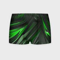 Мужские трусы Green black abstract