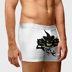 Трусы-боксеры мужские Хэллоуин-празник, цвет: 3D-принт — фото 2