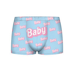 Мужские трусы Baby - Barbie style: blue pattern