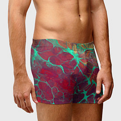 Трусы-боксеры мужские Нейронные соединения абстракция, цвет: 3D-принт — фото 2