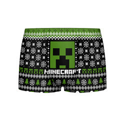 Мужские трусы Minecraft christmas sweater