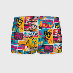 Мужские трусы В стиле поп арт