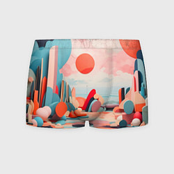 Мужские трусы Геометрия природы