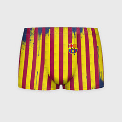 Мужские трусы Полосатые цвета футбольного клуба Барселона