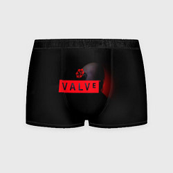 Трусы-боксеры мужские Valve afro logo, цвет: 3D-принт