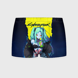 Трусы-боксеры мужские Ребекка - бегущие по краю, цвет: 3D-принт