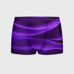 Трусы-боксеры мужские Фиолетовый шелк, цвет: 3D-принт