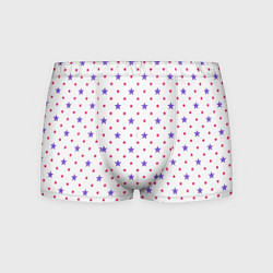 Трусы-боксеры мужские Красивый узор звезды, цвет: 3D-принт