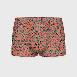 Мужские трусы Розово-бирюзовый абстрактный