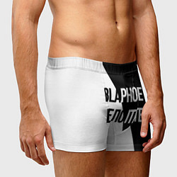 Трусы-боксеры мужские Чёрное и белое, цвет: 3D-принт — фото 2