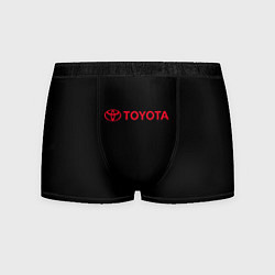 Мужские трусы Toyota red logo auto