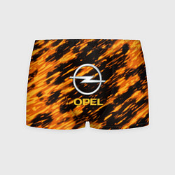 Мужские трусы Opel штрихи огненные
