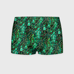 Мужские трусы Змеиная зелёная кожа