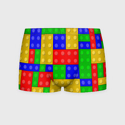 Трусы-боксеры мужские Детали Лего, цвет: 3D-принт