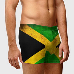 Трусы-боксеры мужские Jamaica flag, цвет: 3D-принт — фото 2