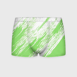 Трусы-боксеры мужские Light green, цвет: 3D-принт