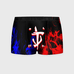 Мужские трусы Doom flame neon