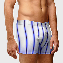 Трусы-боксеры мужские Striped suit, цвет: 3D-принт — фото 2