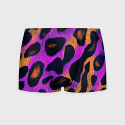 Мужские трусы Неоновый леопардовый узор