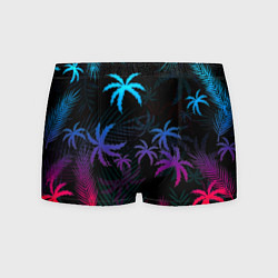 Трусы-боксеры мужские Тропики градиент, цвет: 3D-принт