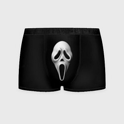 Трусы-боксеры мужские Крик маска косплей, цвет: 3D-принт