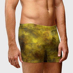 Трусы-боксеры мужские Золотая ржавая текстура, цвет: 3D-принт — фото 2