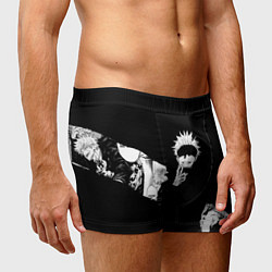 Трусы-боксеры мужские Сатору годжо битва, цвет: 3D-принт — фото 2
