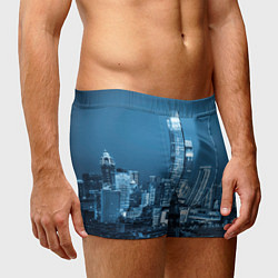 Трусы-боксеры мужские City, цвет: 3D-принт — фото 2