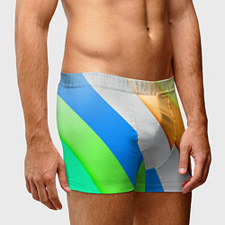 Трусы-боксеры мужские Striped, цвет: 3D-принт — фото 2