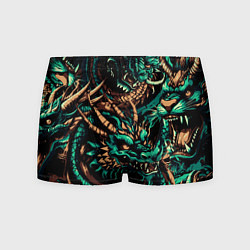Трусы-боксеры мужские Японские драконы ирезуми, цвет: 3D-принт