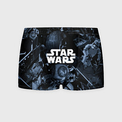 Трусы-боксеры мужские Star wars персонажи из звездных войн, цвет: 3D-принт