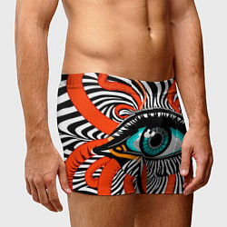 Трусы-боксеры мужские Глаз, цвет: 3D-принт — фото 2