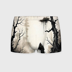 Трусы-боксеры мужские Путник, цвет: 3D-принт