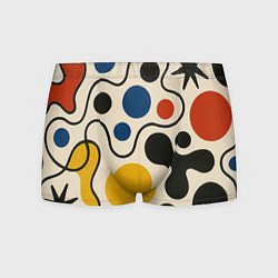 Трусы-боксеры мужские Пятна, цвет: 3D-принт