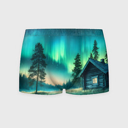 Мужские трусы Салатневое небо